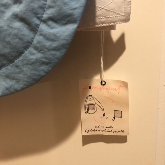 Free People Fp Movement Singin In The Rain Colorblocked Packable Jacket Small - Picture 10 of 13